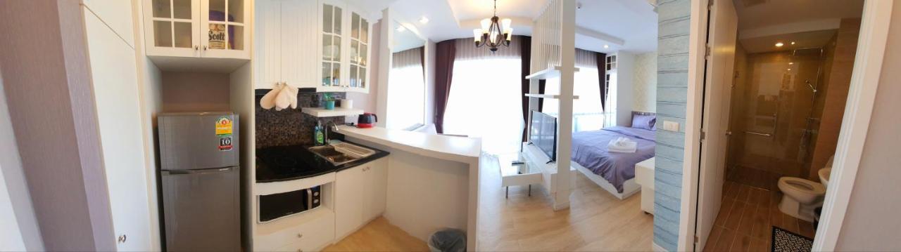 Cozy Near Beach 200M With Toproof Pool At Patio Bangsaen Exterior photo